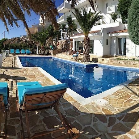 Infinity Blue Suite Saronida Bagian luar foto