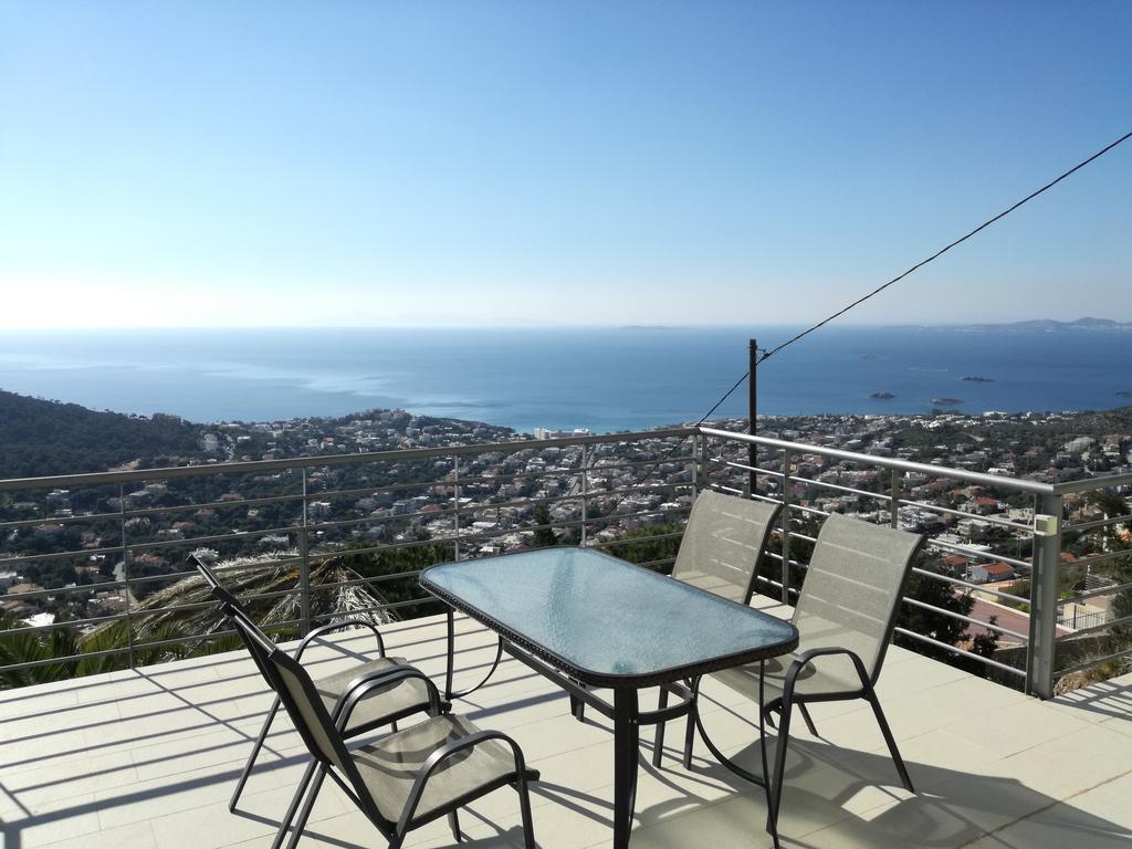 Infinity Blue Suite Saronida Bagian luar foto
