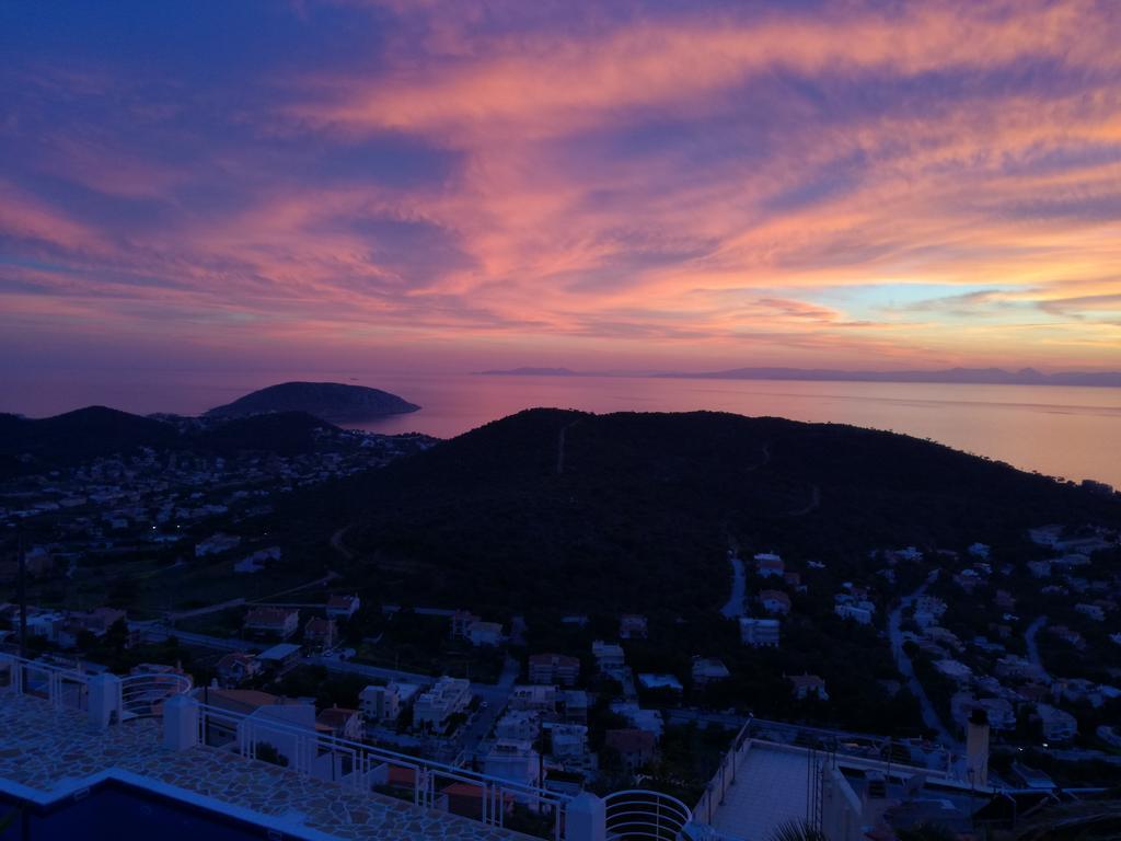 Infinity Blue Suite Saronida Bagian luar foto
