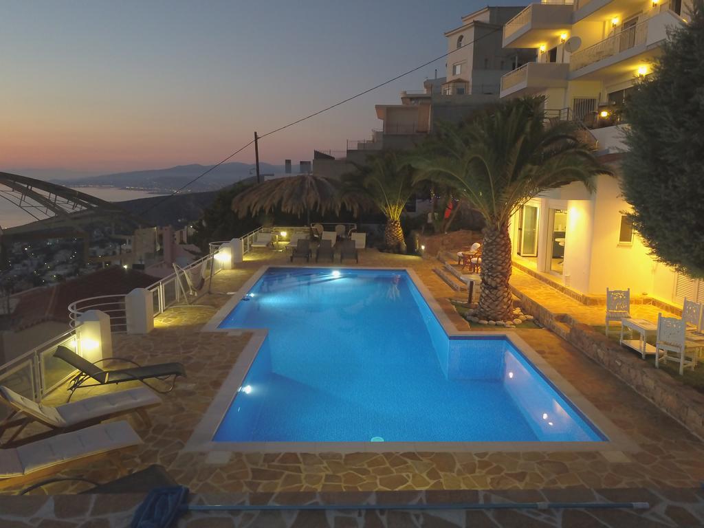 Infinity Blue Suite Saronida Bagian luar foto