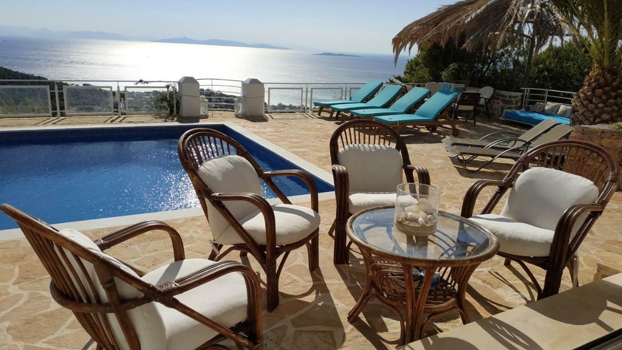 Infinity Blue Suite Saronida Bagian luar foto