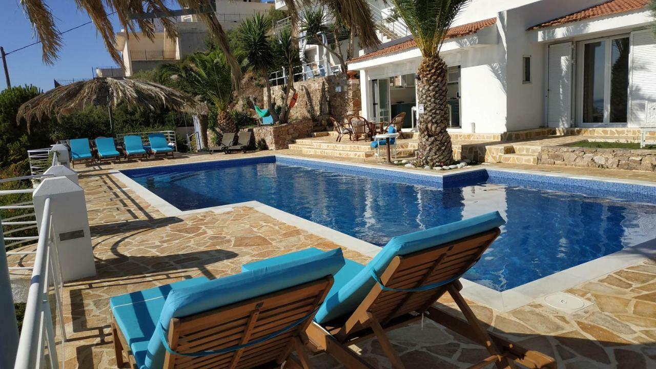 Infinity Blue Suite Saronida Bagian luar foto