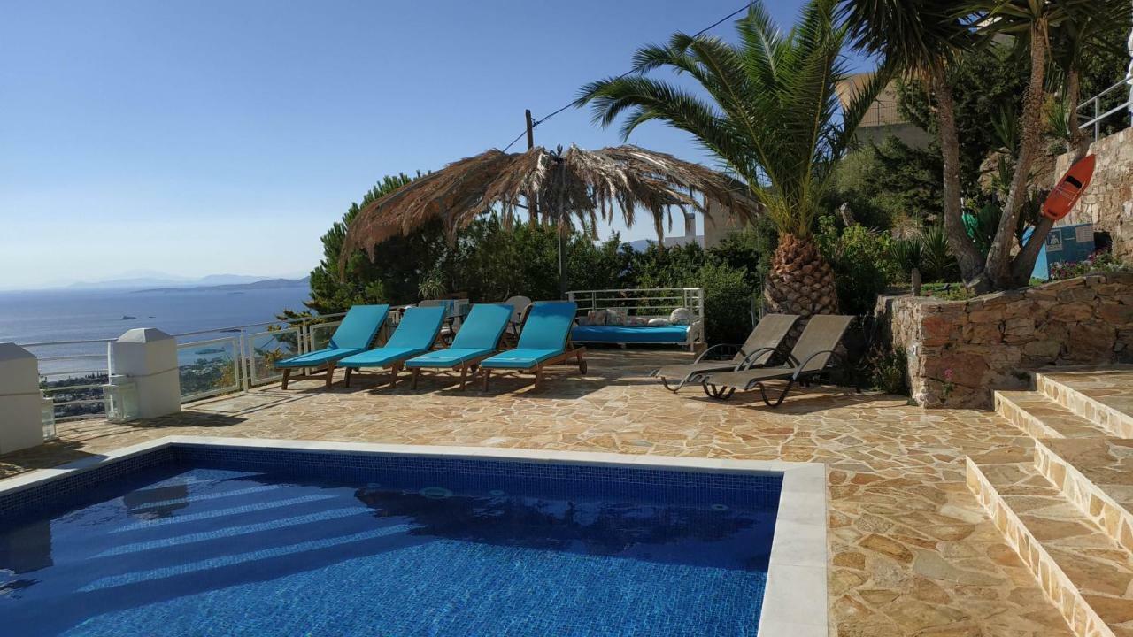 Infinity Blue Suite Saronida Bagian luar foto