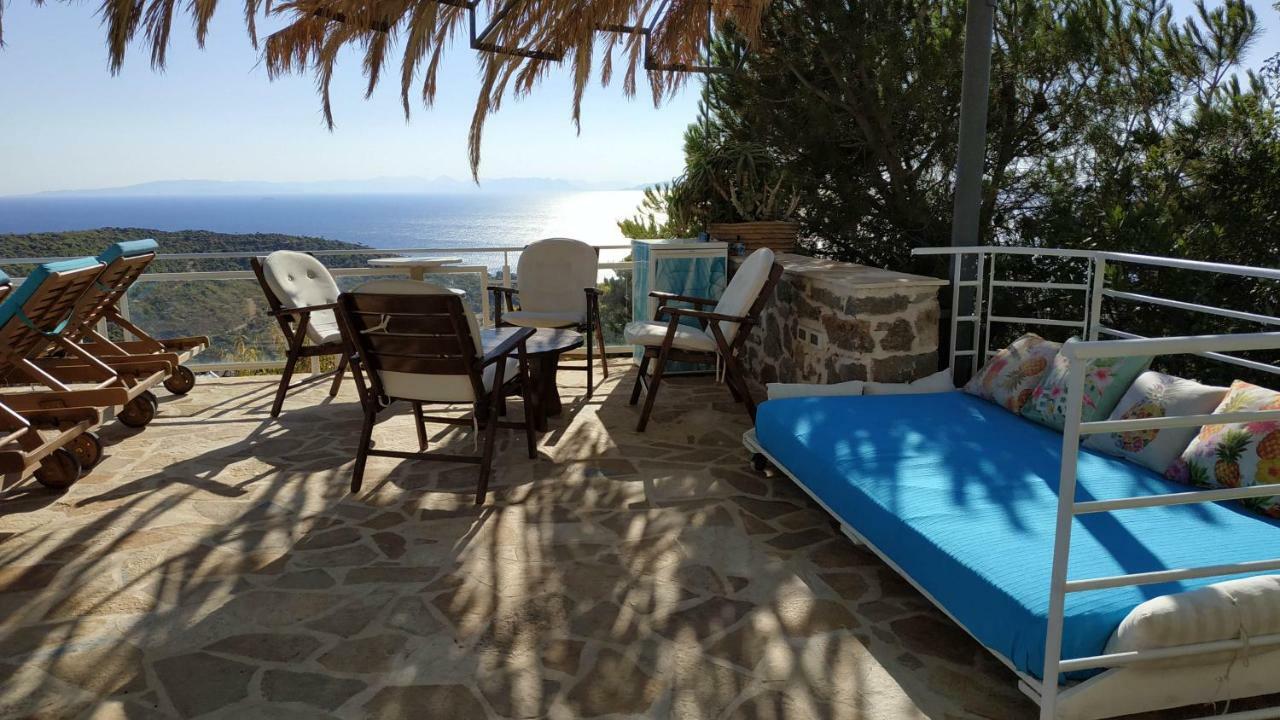 Infinity Blue Suite Saronida Bagian luar foto