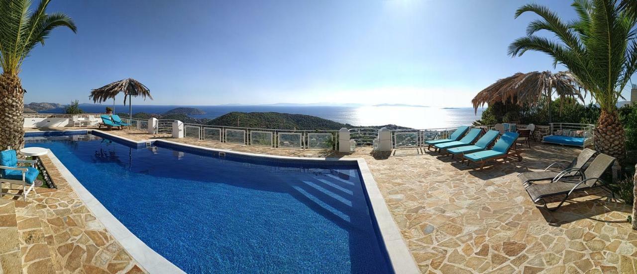 Infinity Blue Suite Saronida Bagian luar foto