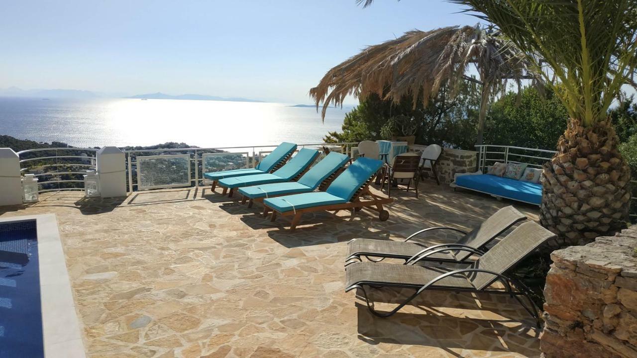 Infinity Blue Suite Saronida Bagian luar foto